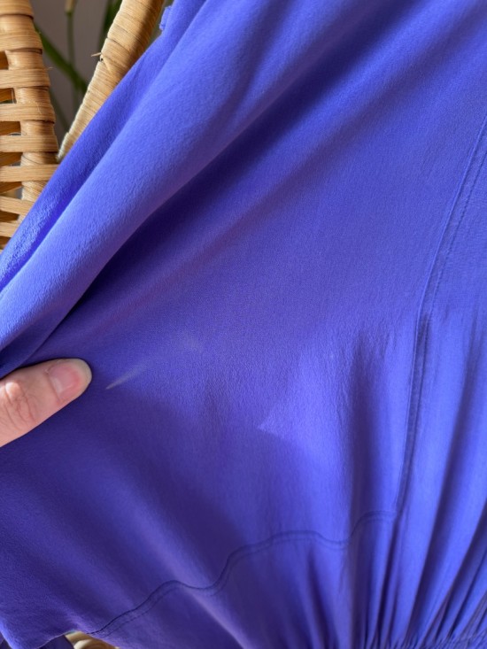 vague stains on the back