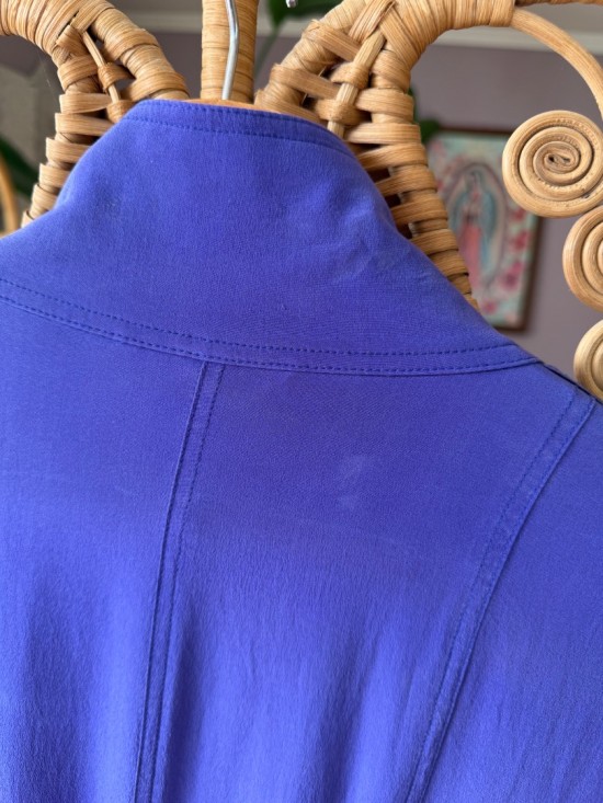 vague stains on the back