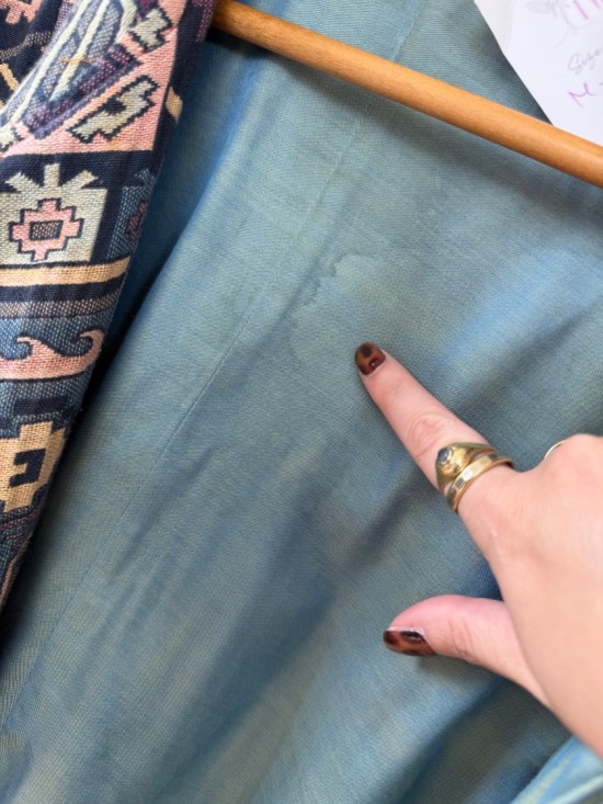 stains in lining